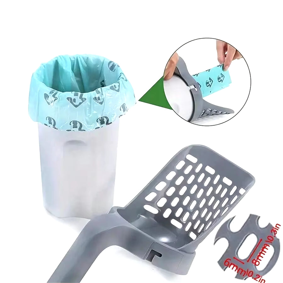 Cat Litter Shovel Scoop for Pet Filter Clean Toilet Garbage Picker Cat Supplies Accessory Cat Litter Box Self Cleaning